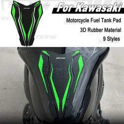 For Kawasaki Ninja z900 z750 z500 z1000 sx versys 650 er6n zx6r zx10r vulcan s 650 Motorcycle Tank Pad Sticker Rubber Fuel Decal