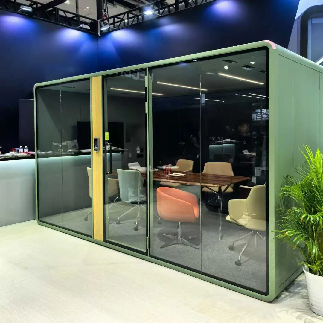 Medical Soundproof Acoustic Indoor Consultation Privacy Work Pod for Clinic Private Communication