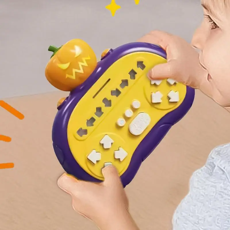 Drukbelspel Handheld Bellenspelconsole Met Led Licht Stress Speelgoed Hersenspel Educatief Speelgoed Voor Jongens En Meisjes