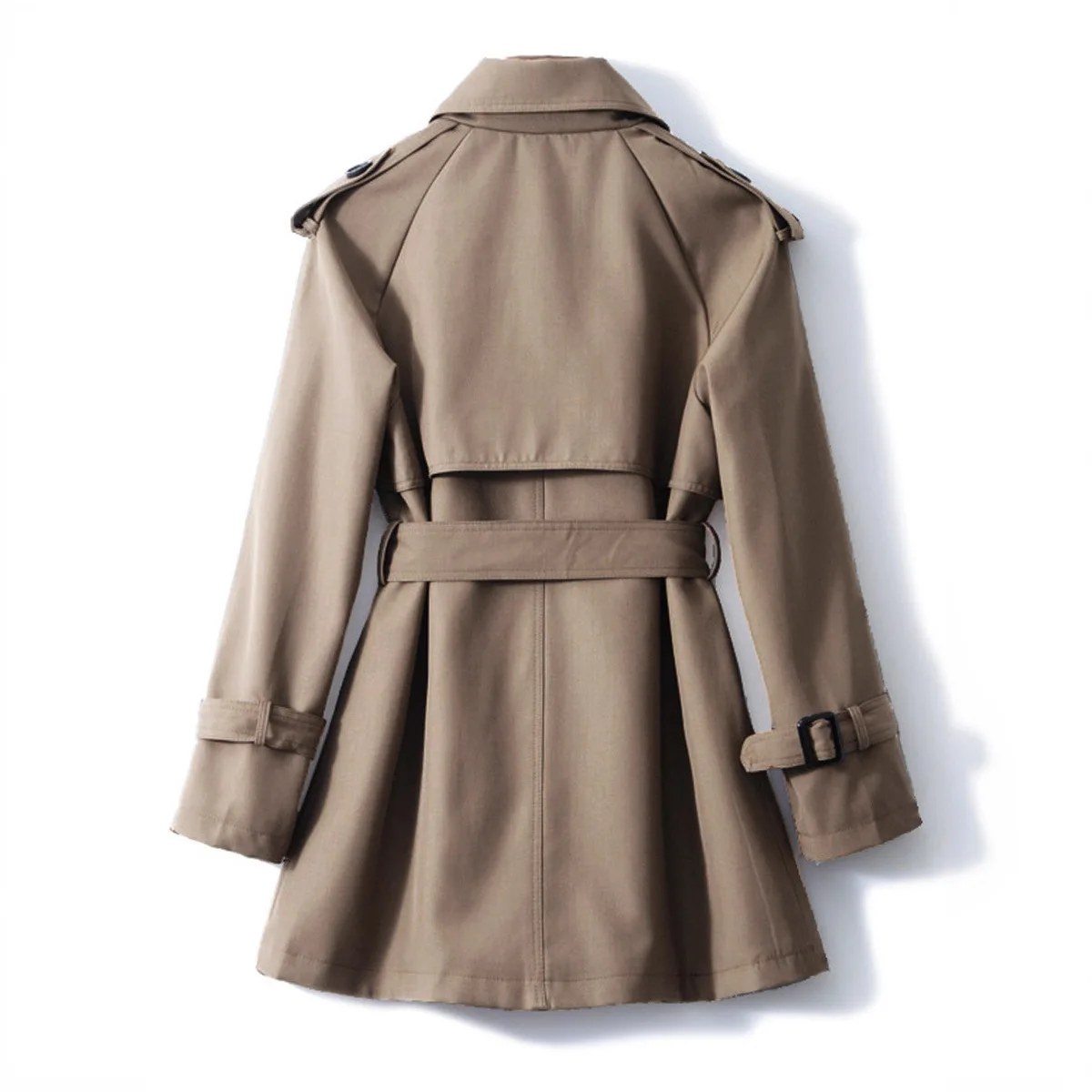 Short Windbreaker Jacket for Petite Women 2026 Spring Clothing New Korean Version Loose High-end Texture Casual Women's Coat