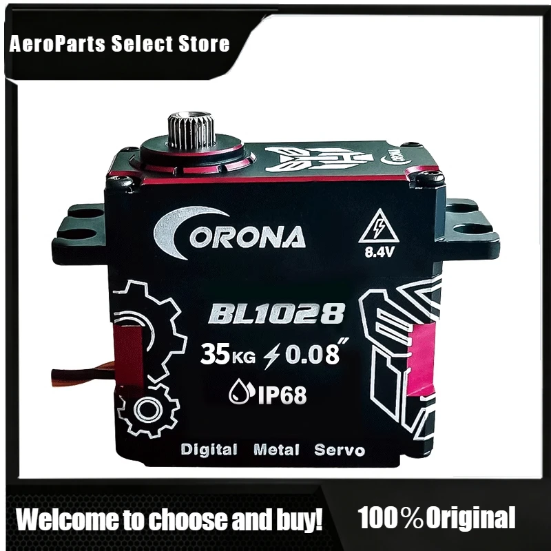 AP1CORONA BL1028HV 8.4V Servo Motor Speed Transmitter Gear