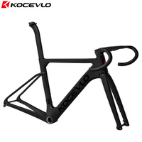 KOCEVLO Carbon Road Frame Disc Brake Max 700*32C Road Bicycle Frameset Full Internal Cable 44-56cm Carbon Bike Frames