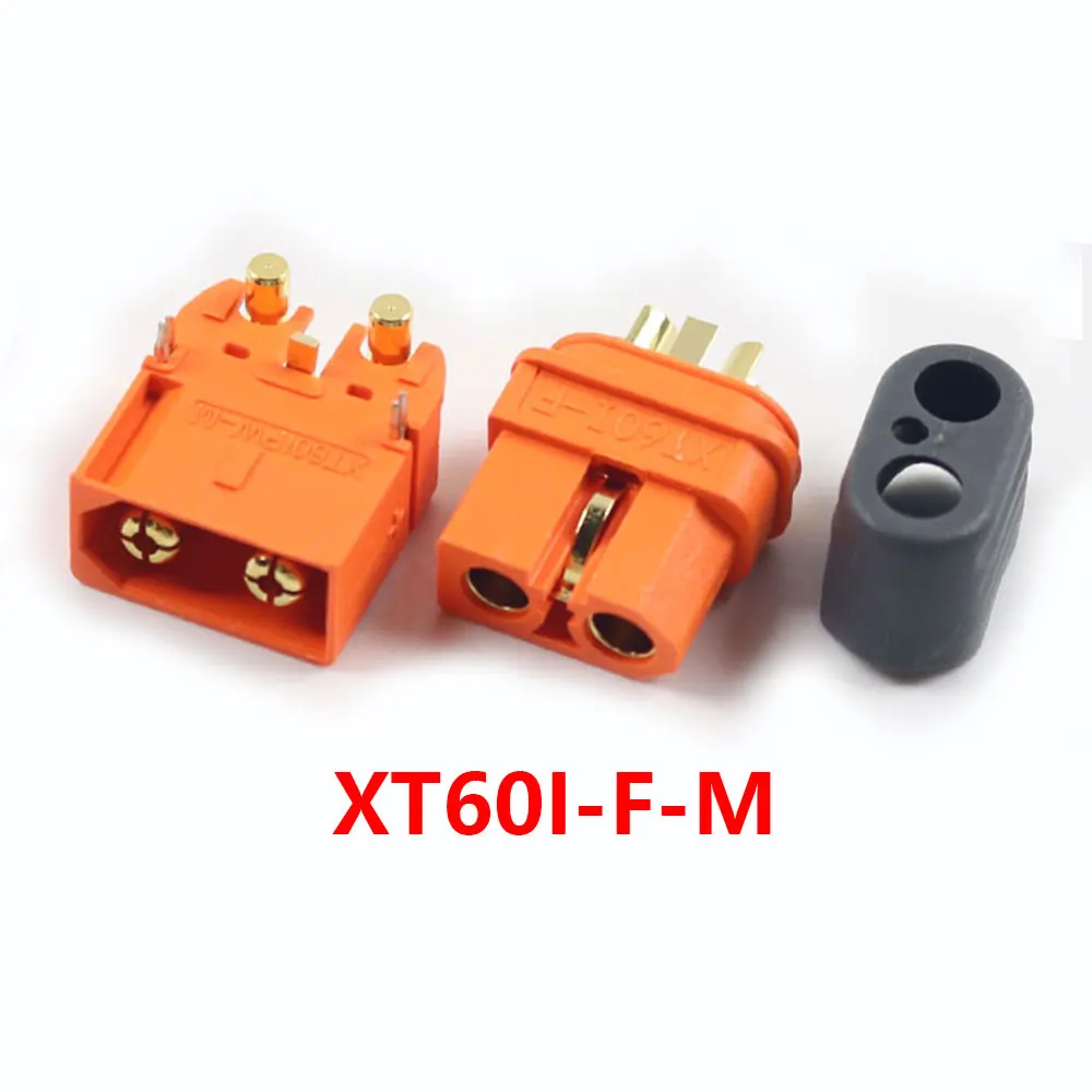 XT60i-F Series XT60i with Signal 2+1 Aviation Connector Gold Plated High Current Male Female Connector XT60IPW-M XT60I-F