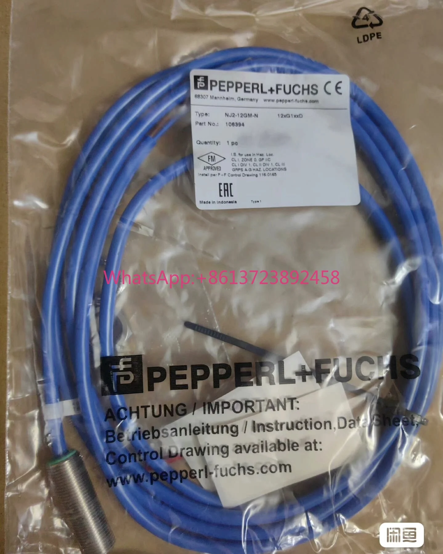 

Pepperl + Fuchs NJ2-12GM-N