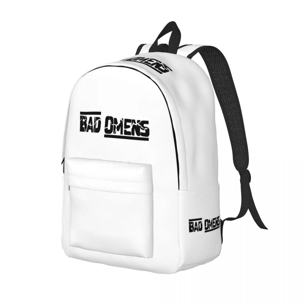 Bad Omens Rock Music Band Classical Backpack Outdoor Student Hiking Travel Daypack for Men Women Laptop Shoulder Bag