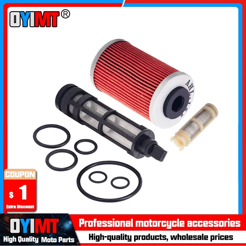 Motorcycle Accessories Oil Filters Kit For 390 ADVENTURE RC 390 R ADAC CUP 90238015010  Replacement