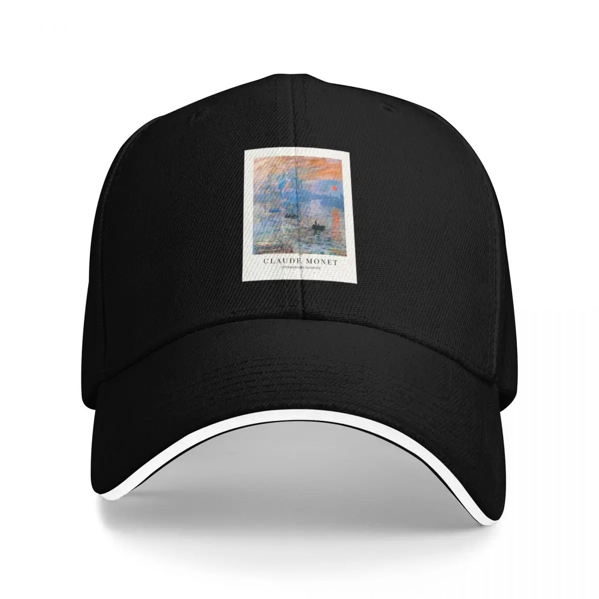 Impression, Sunrise by Claude Monet Baseball Cap dad hat cute Sports Cap Brand Man cap Men's Baseball Women's