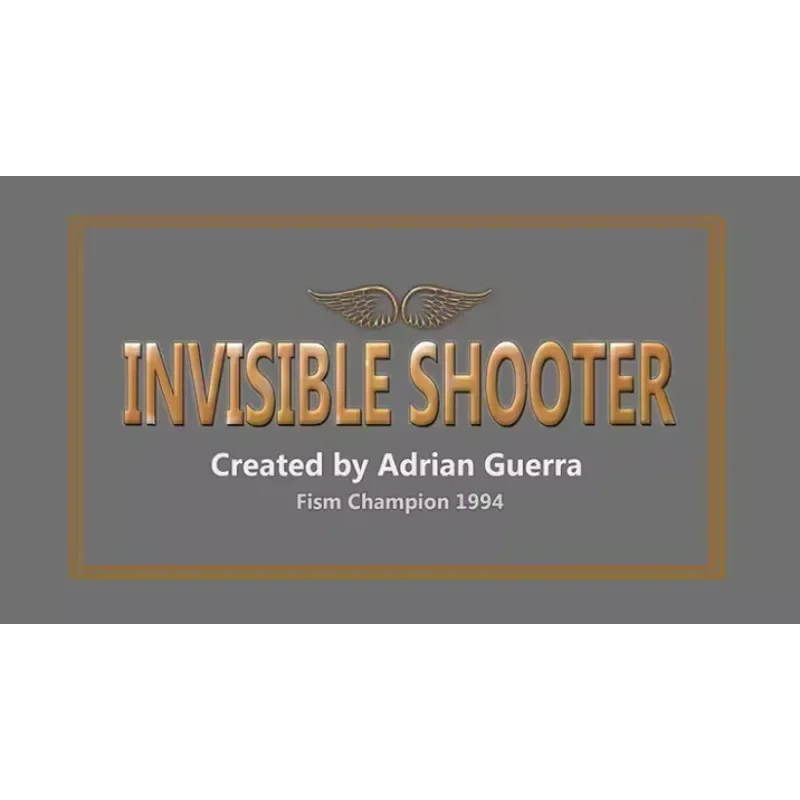 

Quique Marduk Presents Invisible Shooter Stage Magic Tricks Illusions Gimmicks Mentalism Magic Props Magica Profissional Palco