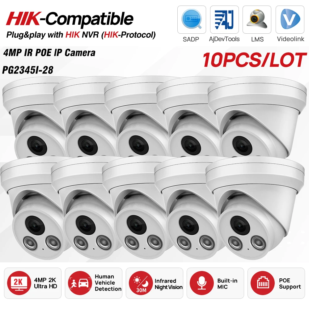 10PCS Hikvision Com… - image