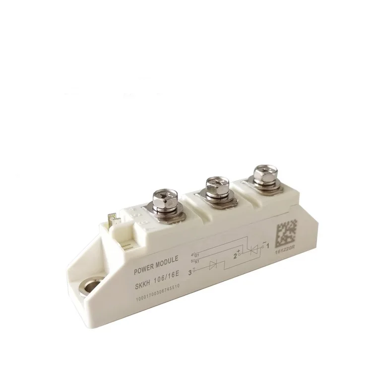 Thyristor Module SKKT106/16E 57/16E Power voltage regulation SKKH106A Thyristor 162A soft start