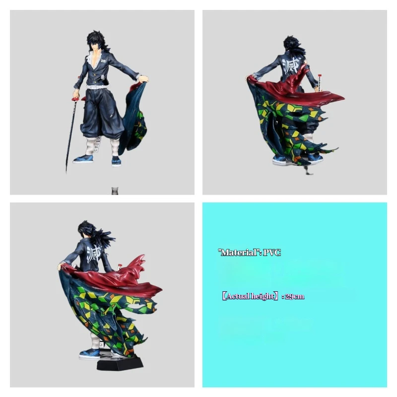 Ghost Slayer Blade Ghost Slayer Team Wassersäule Stehende Position Handheld Ornament Fujioka Yoshiyuki Umhang Wassersäule Anime