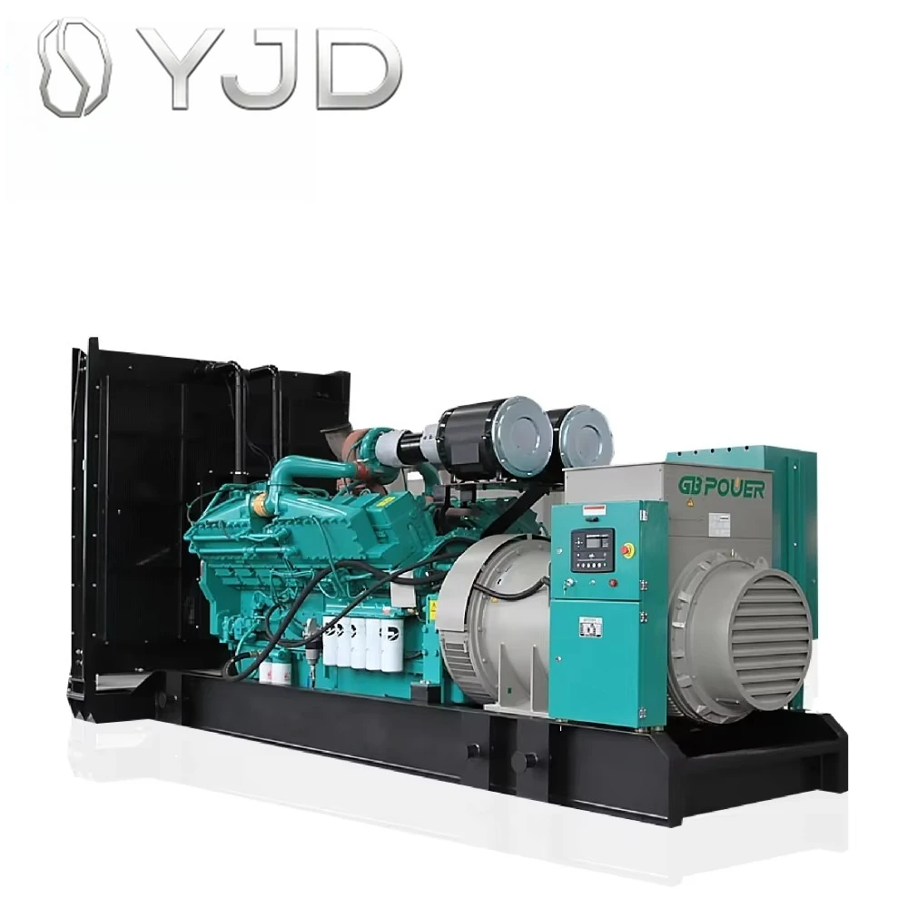 Water Cooling Open Type 2000kVa diesel Generator Set With Famous Engine QSK60-G4