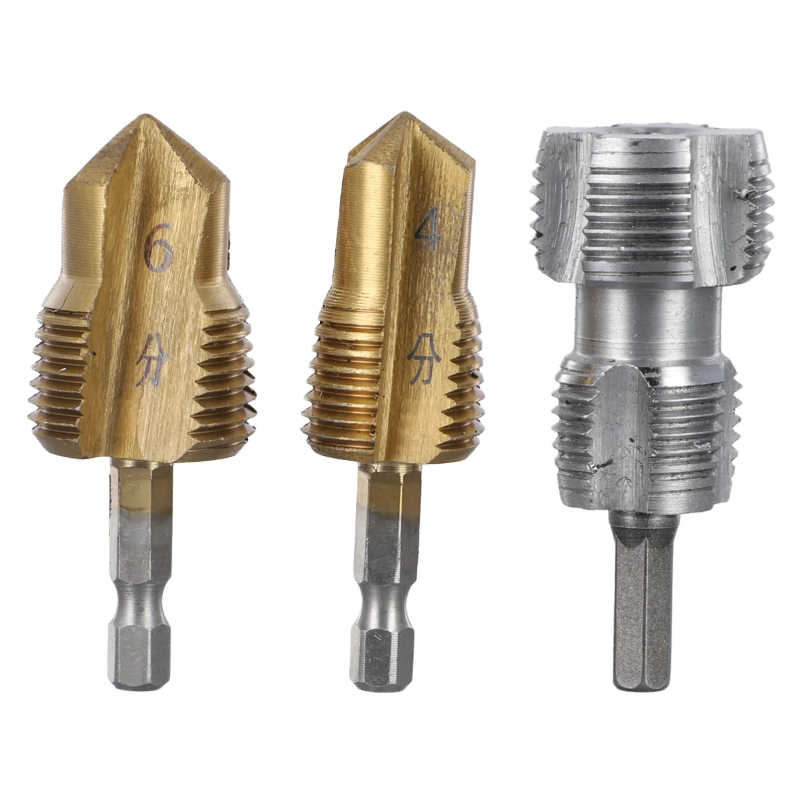 PPR Lifting Drill Bit Water Pipe Inner Hole Drill Internal Thread Opener Set For PVC Plastic Pipe Electric Drill Hand Tools