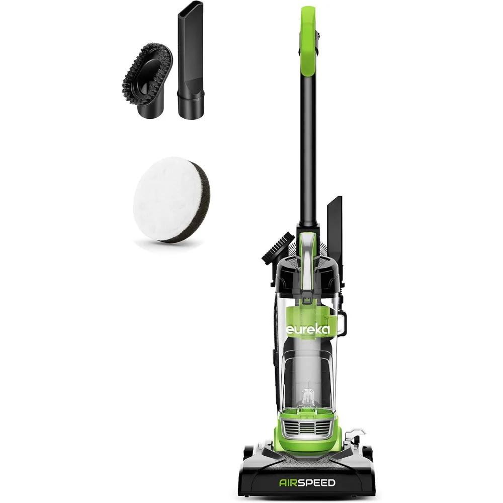 

Ultra-Lightweight Compact Bagless Upright Vacuum Cleaner, Green, at only 7.7 pounds with its compact and featherweight design