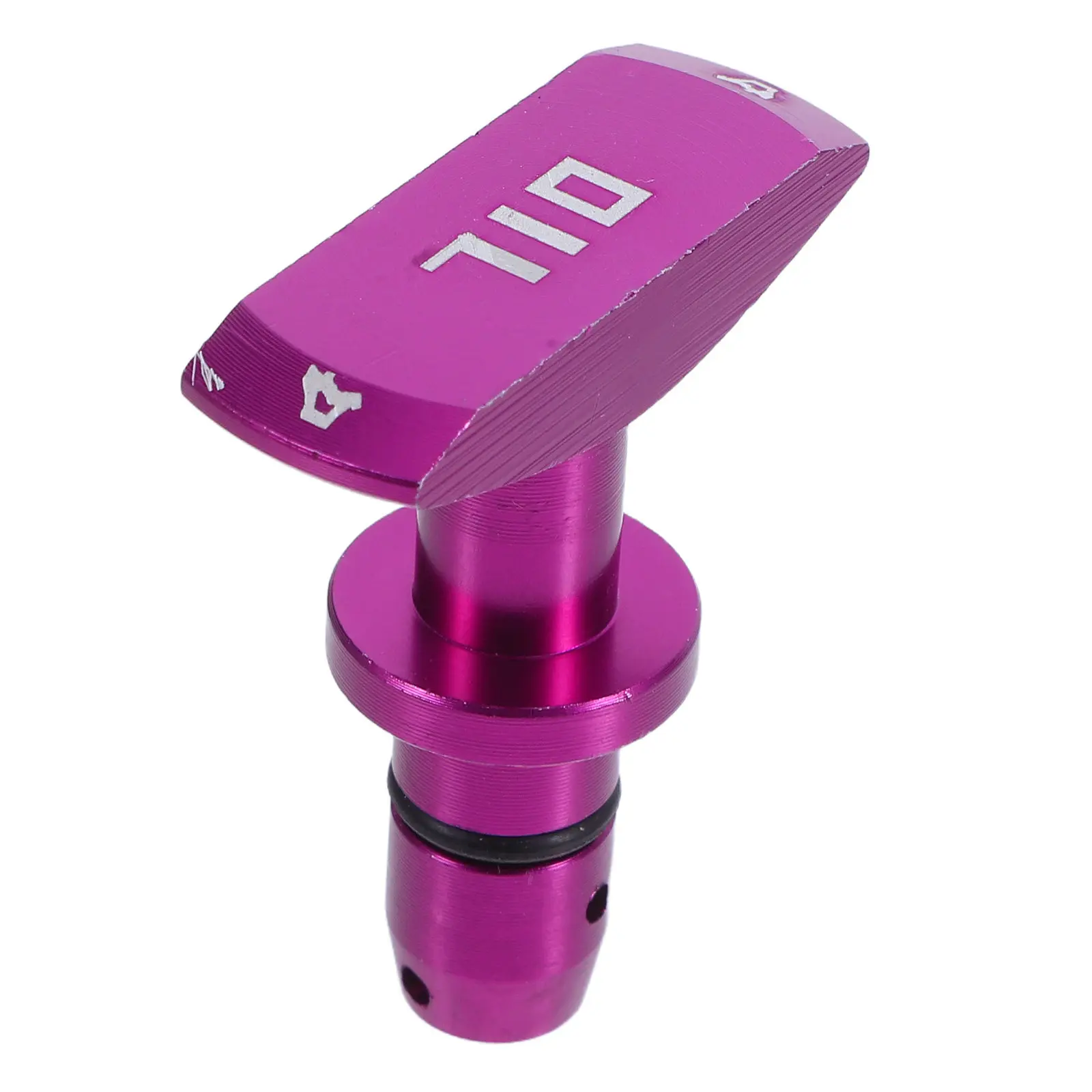 

Universal Purple Aluminum Oil Pull Handle Engine Oil Dipstick Replacement for Car Truck Motorcycle Automotive Maintenance Parts