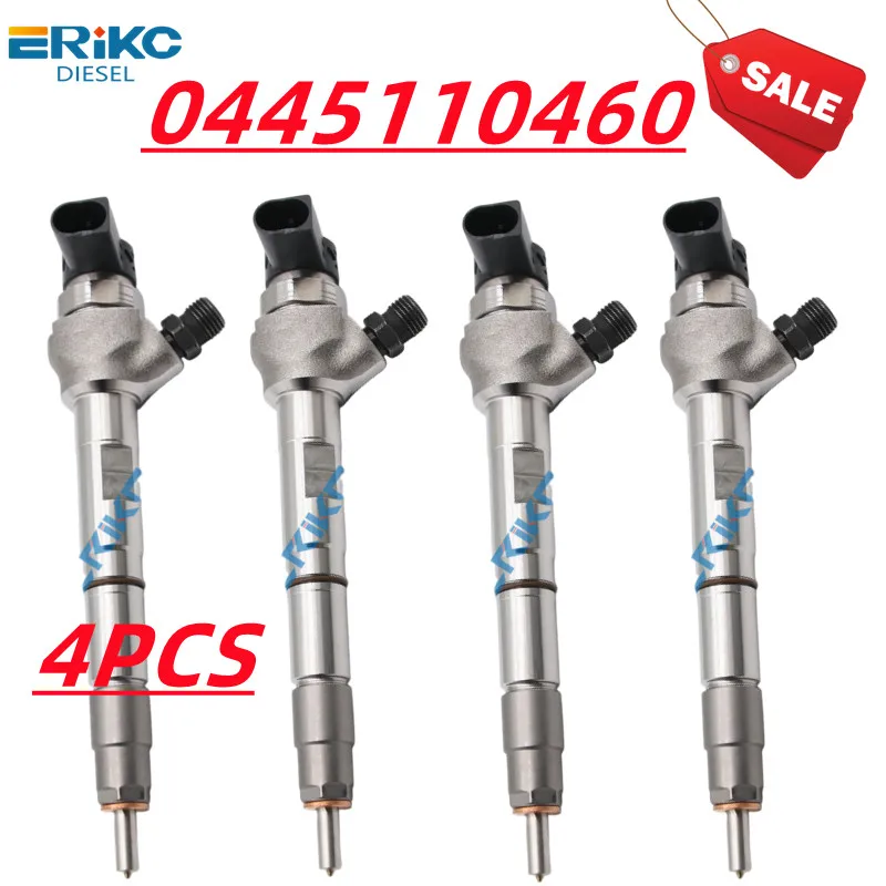 ERIKC 0 445 110 460 NEW 0445110460 Common Rail Fuel Injector 0 445 110 460 For BOSCH