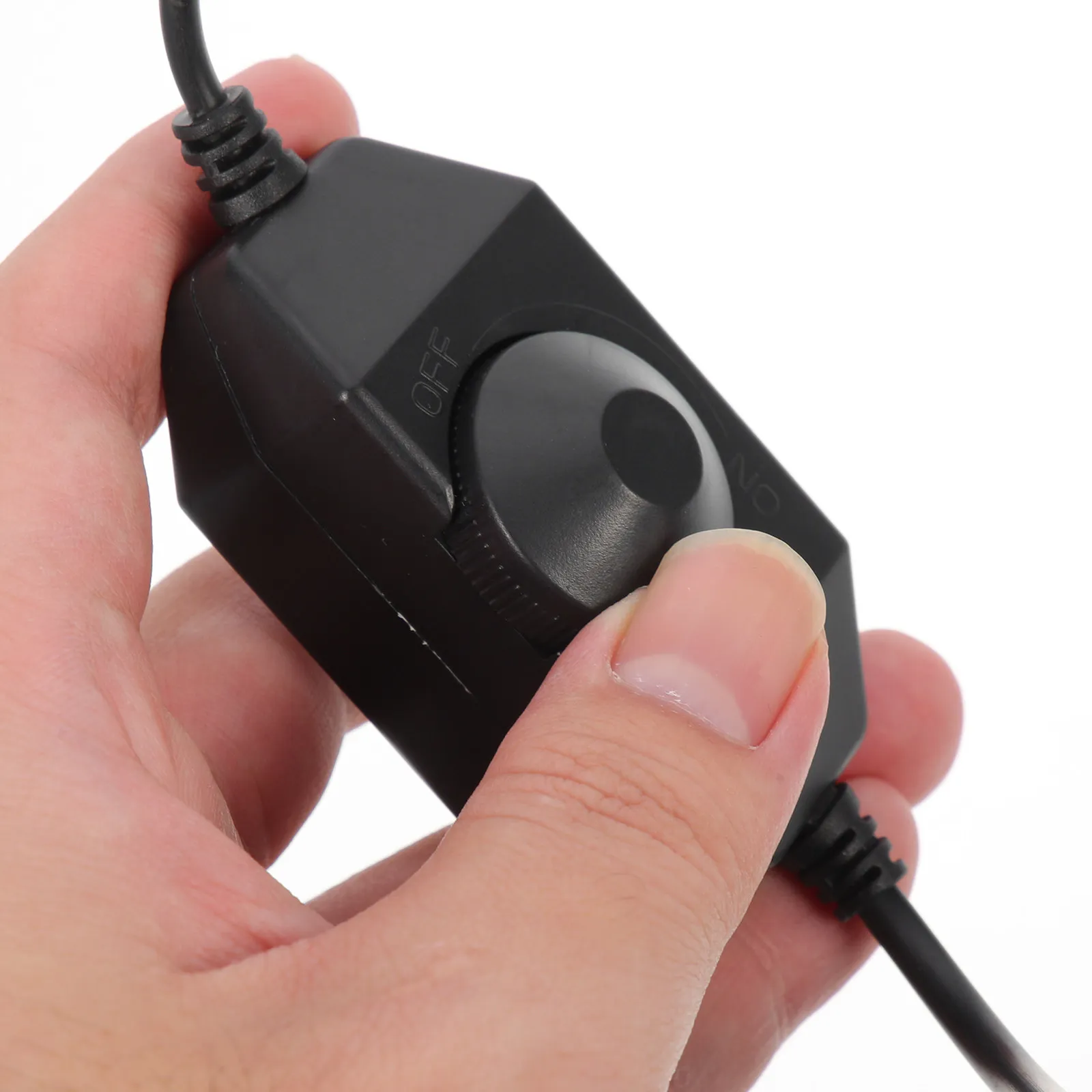 Lamp Dimmer Cord Switch Plug in Table LED Light Dimming on Off Rotated Brightness Control Rotary LED Light Dimmer