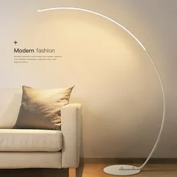 Modern Nordic Minimalist LED Floor Lamps Living Room Bedroom Lighting Decor Lustre Floor Lights Indoor Bedside Lights Fixture