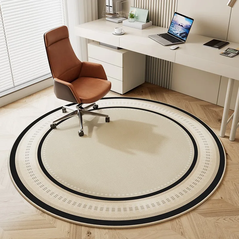 

Round Living Room Carpet Simplicity Cute Study Bedroom Computer Chair Floor Mat Soft Sofa Coffee Table Cloakroom Rug Alfombra 담요