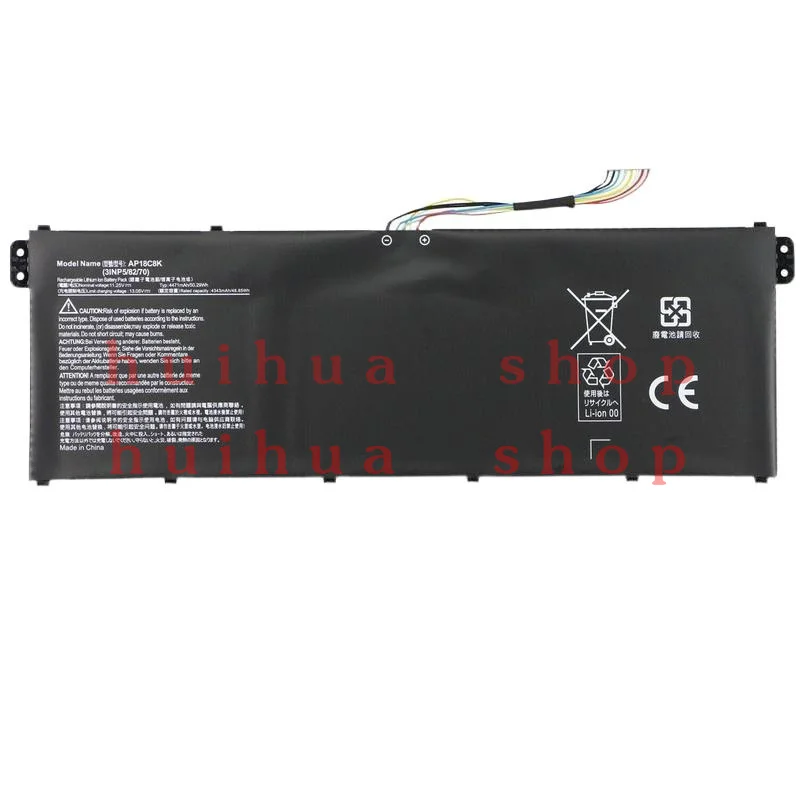

AP18C8K Аккумулятор для Chromebook Acer Spin CP713-2W 5-тонкий A515-54 A515-43 50,29 Втч