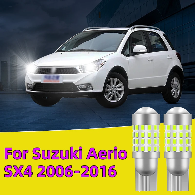 

2PCS For Suzuki Aerio SX4 2006-2016 Car Led Bulb T10 W5W width lights side marker position Signal Lamp 12V 24V Clearance Lights