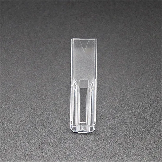 Fisher Disposable Plastic Cuvette 4.5ml Semi-micro 1.5ml Four-sided Light Transmission Fisher Imported with Ticket