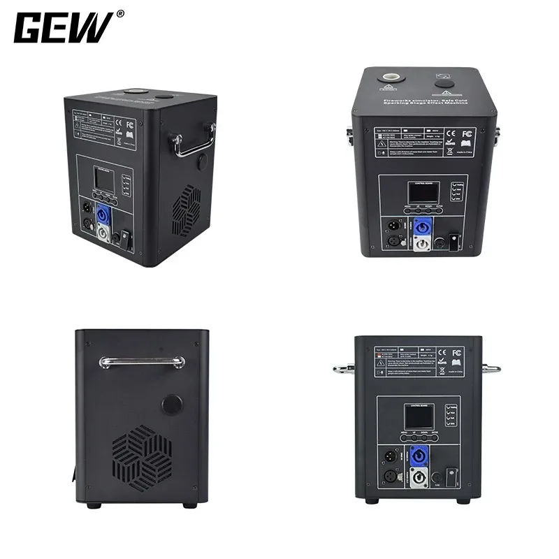 750W DMX Wireless Remote Control Fountain Pyro Firework Sparkler Cold Spark Machine for Wedding Dj Stage