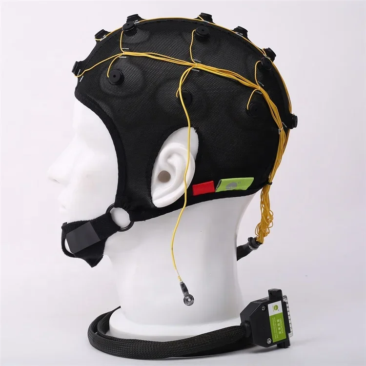 CE Certified EEG Brain Wave Detection Electrode Kit Medical Electroencephalography Hospital Neurological Diagnostic Testing