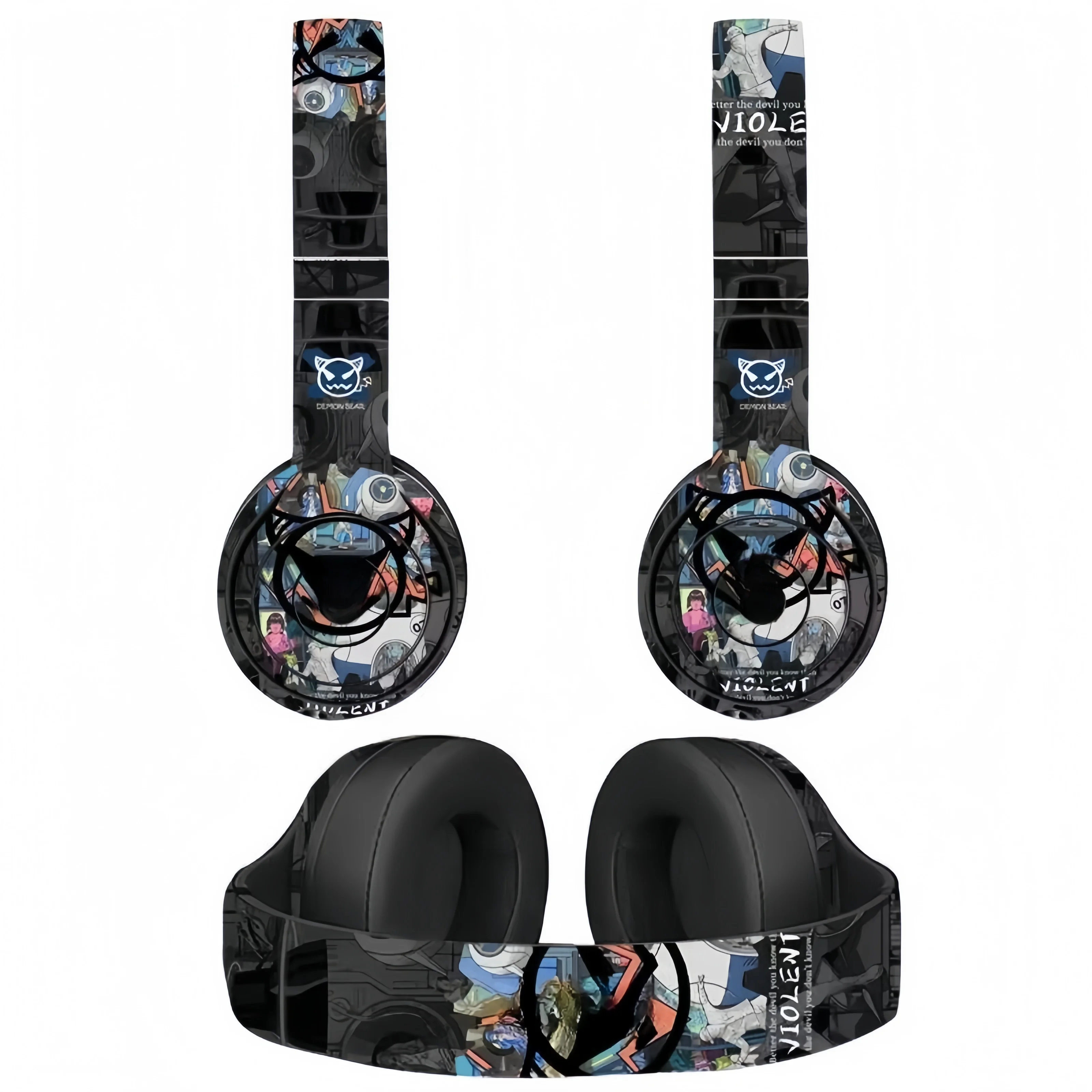 Protective Skin Sticker for Beats Solo 2 3 4 Headset Wrap Cover Decal Skin For Beats Studio Wireless Headphone Personal