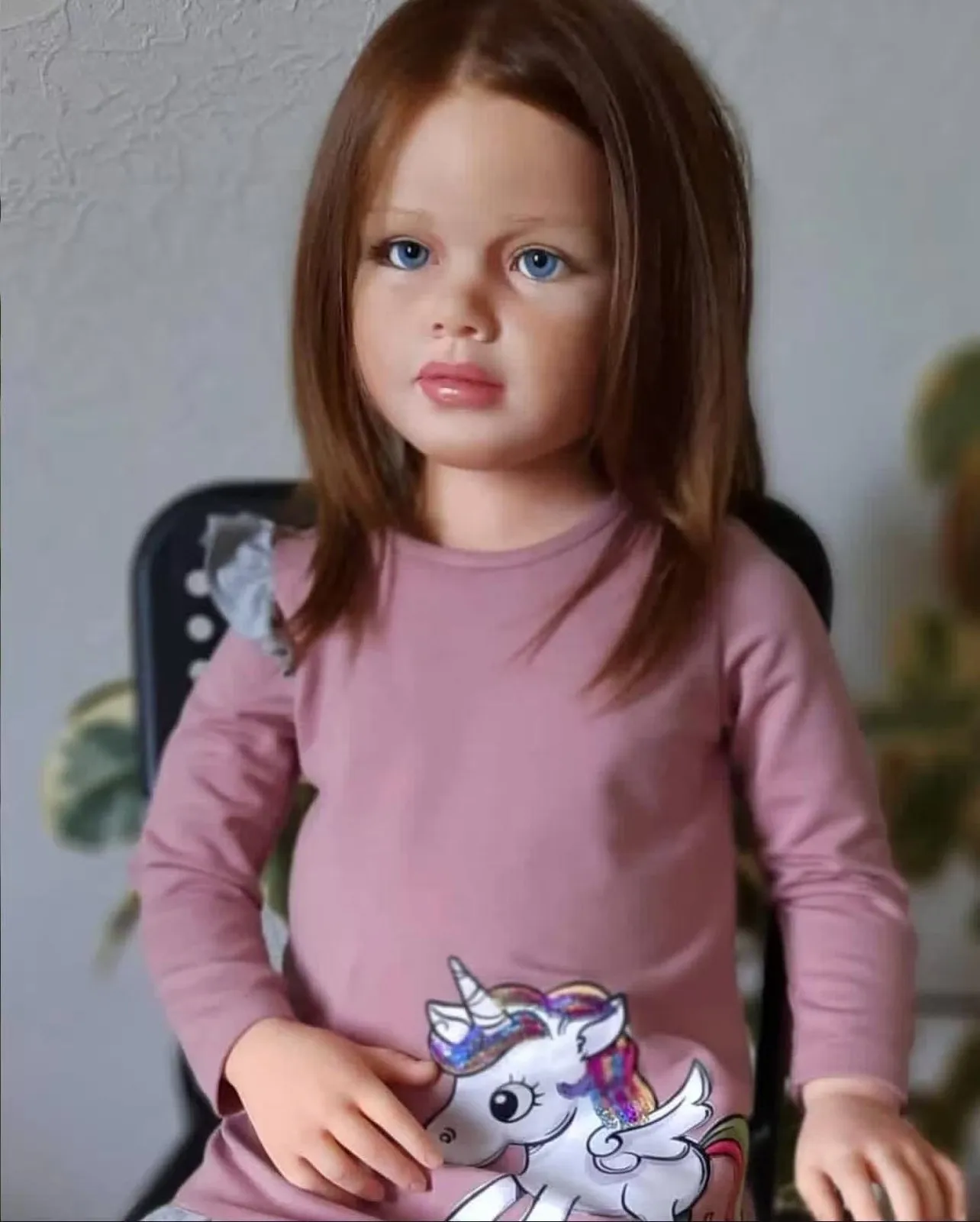 42in Finished Gabriella Lifelike Reborn Baby Doll Toddler Girl Painted Kit Handmade Gift