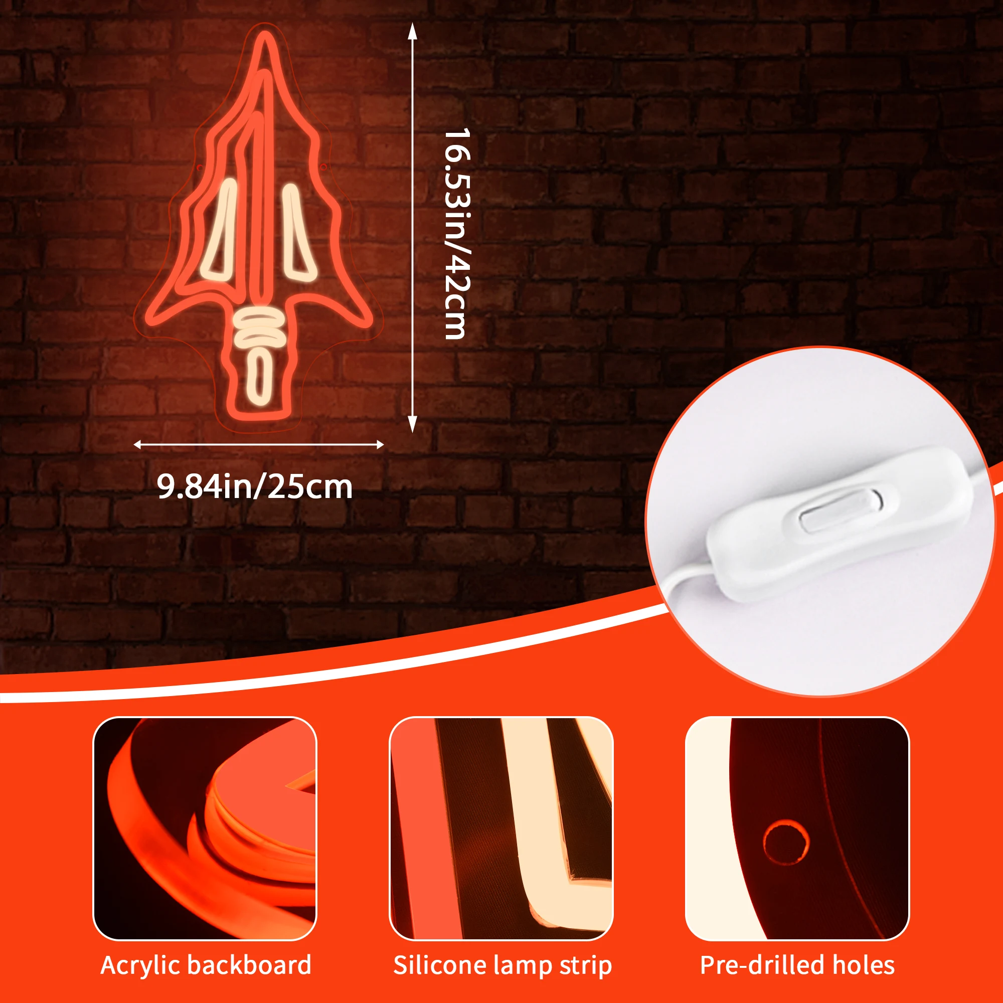 College Name Neon Sign for Wall Decor City Name Light Up Signs for College Students Universiy Logo Neon Sign for Room Decor