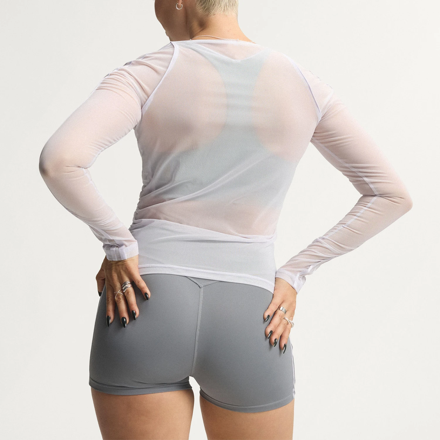 Adidas genuine clover women's round neck breathable pullover long sleeved T-shirt KT7079