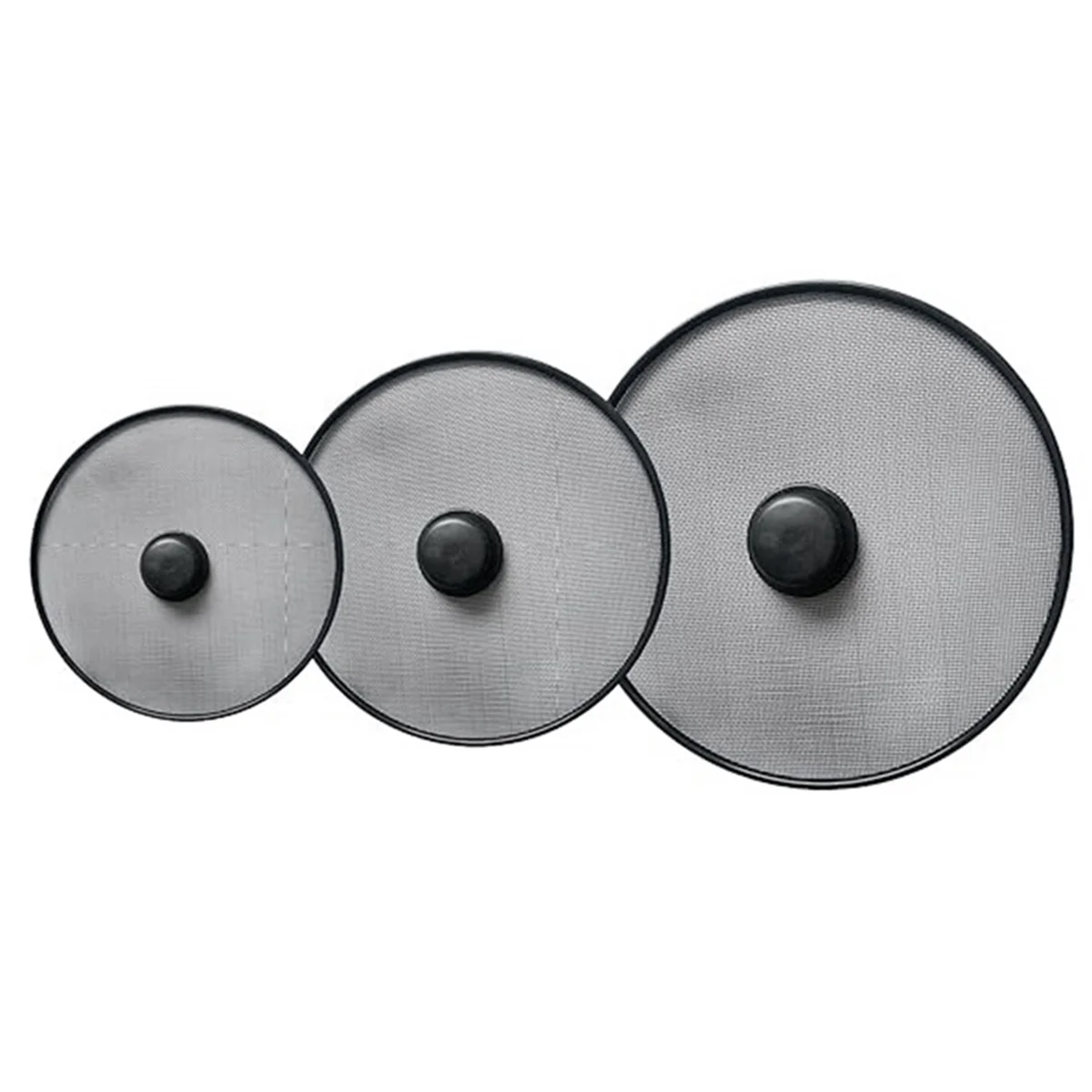 Activity 3Pcs Kitchen Splash Guard Splatter Screens Frying Pan Splatter Guard Grease Splatter Screen Mesh Oil Proof Pot Lid