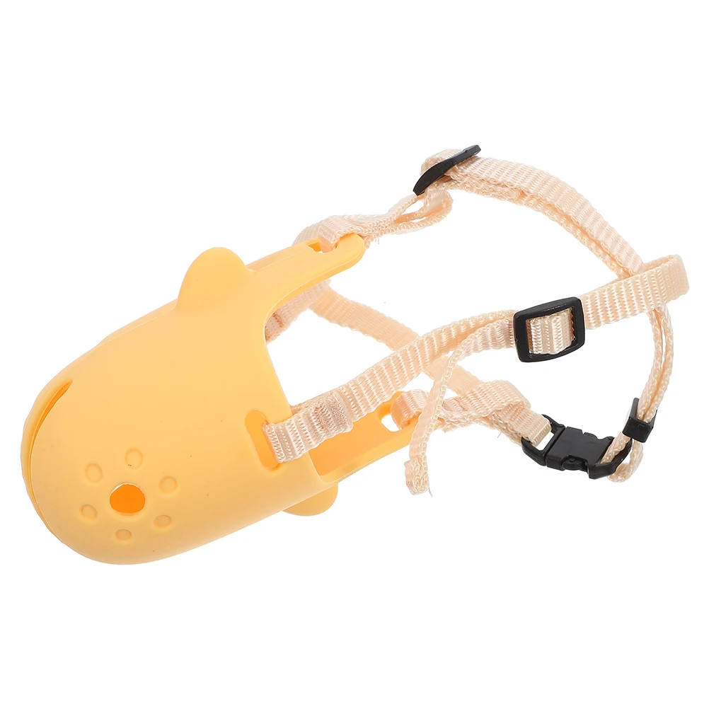 

Dog for Small Dogs Anti Lick Pet Mouth Cover Puppy Dog Muzzle Anti Bark Muzzle for Dogs Breathing Friendly Adjustable Safe