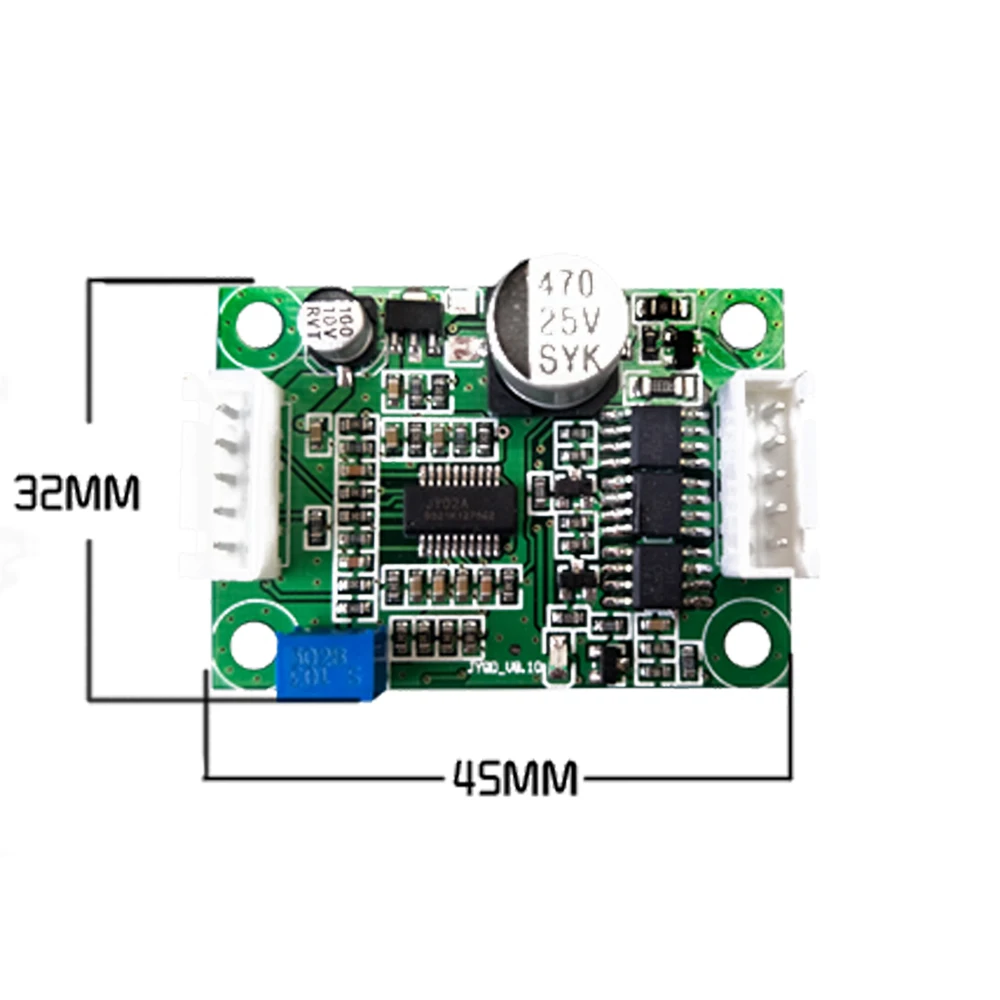 DC Brushless Motor Drive Module 3A Motor Speed Controller 3/4 Wire Hard Disk Motor Optical Drive Controller Motor Speed Governor
