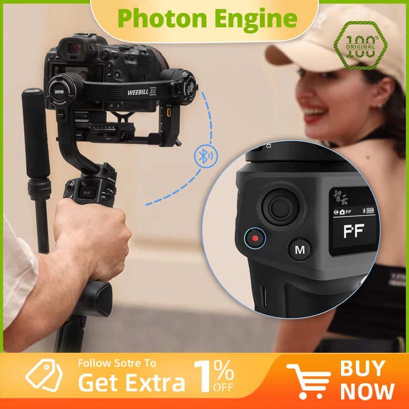 

ZHIYUN Weebill 3S стабилизатор подвеса для камеры 3-осевой портативный для беззеркальных камер DSLR для Sony Canon Panasonic Nikon