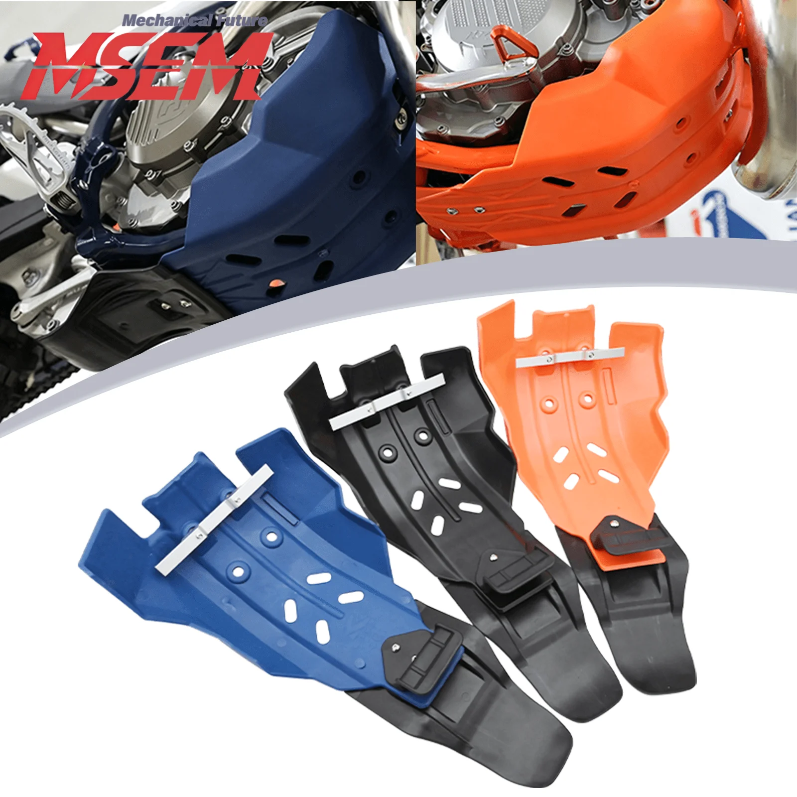 Motorcycle Engine shield Frame Protector Cover Guard Skid Plate Solid durable For Husqvarna TC/FC/TE/FE 250/300 KTM 2/4 Stroke