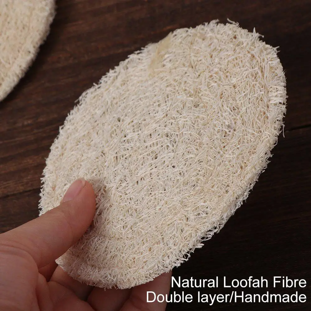 Teaware Round Tea Cup Mat Natural Double sided Teapot Pad Multipurpose Durable Loofah Mat Teapot
