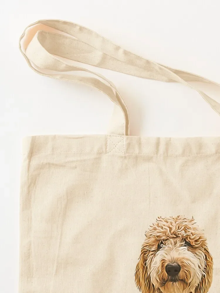 حقيبة لابرادودل الذهبية دودل حمل حقيبة كبيرة للرجال حقيبة كبيرة من القماش للنساء