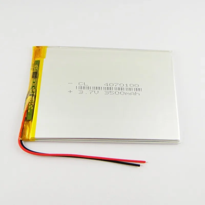 New Brown Is Battery 3.7V Polymer Lithium Battery N77 Iran V701S Tablet Computer 4070100 Rechargeable Li-ion Cell Good A