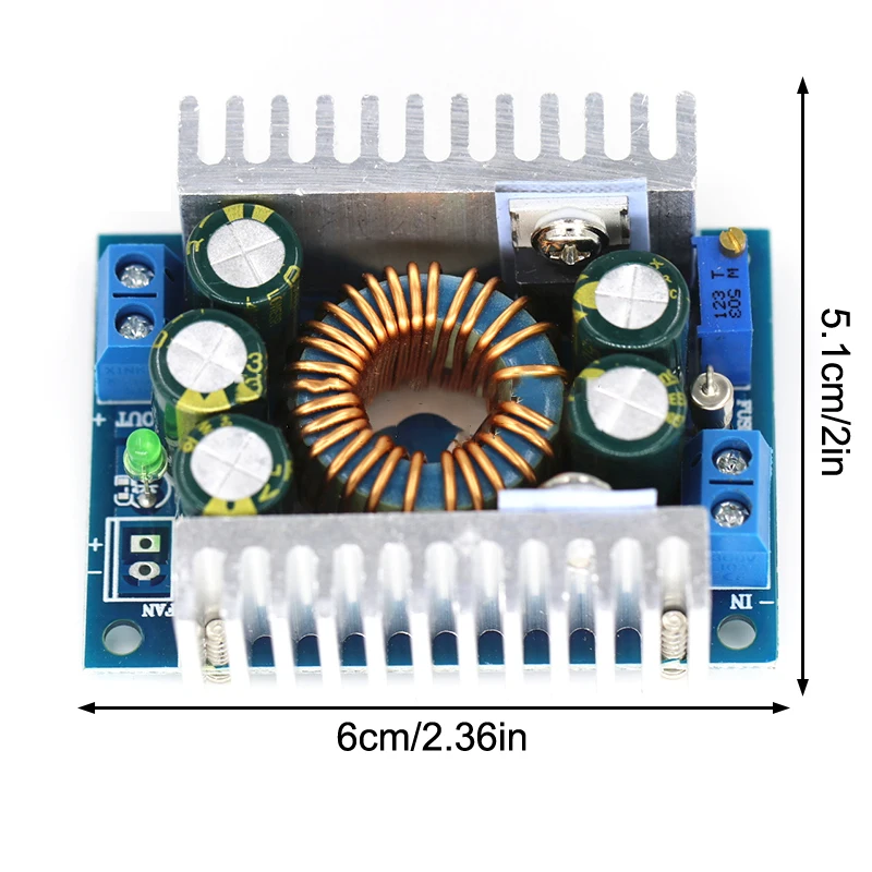 DC-DC High Power Lage Rimpel 12A Verstelbare Step-down Module 95% Efficiënte Auto Power Module Buck Converter Power modules