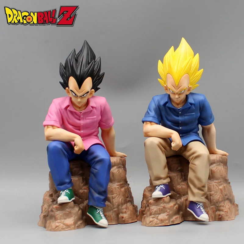 

Dragon Ball Z Vegeta Action Figure Toys Anime DBZ SSJ Vegeta Figurine Manga Figurine GK Statue PVC Collection Model Gift for Kid