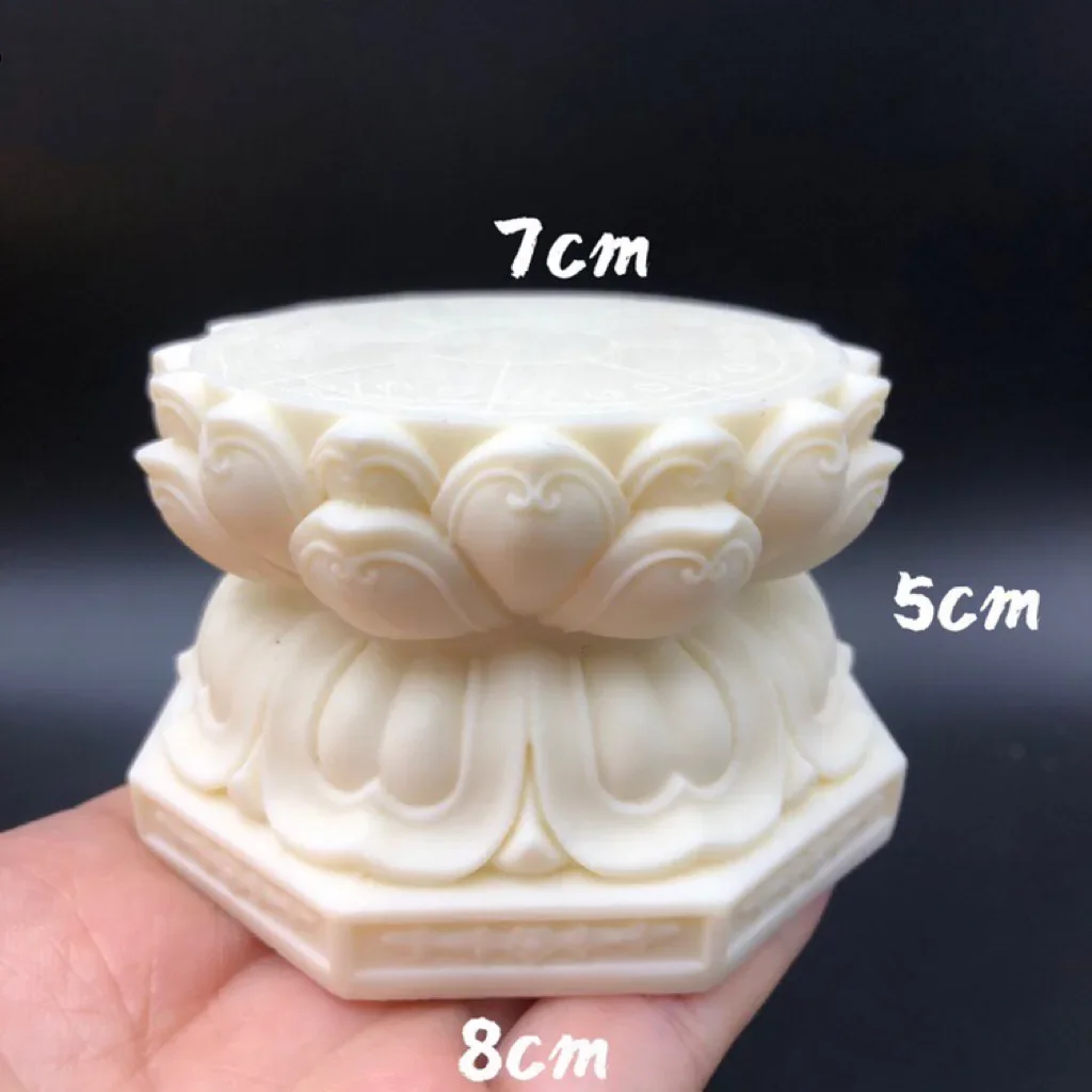 X5-15  guanyin tathagata buddha statue lotus base guanyin bodhisattva display lotus platform mat crafts