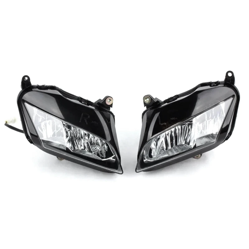 

1 Pair Motorcycle Headlight Head Light Lamp Front Left & Right For Honda CBR600RR 2007-2012 Headlight Assembly Accessories