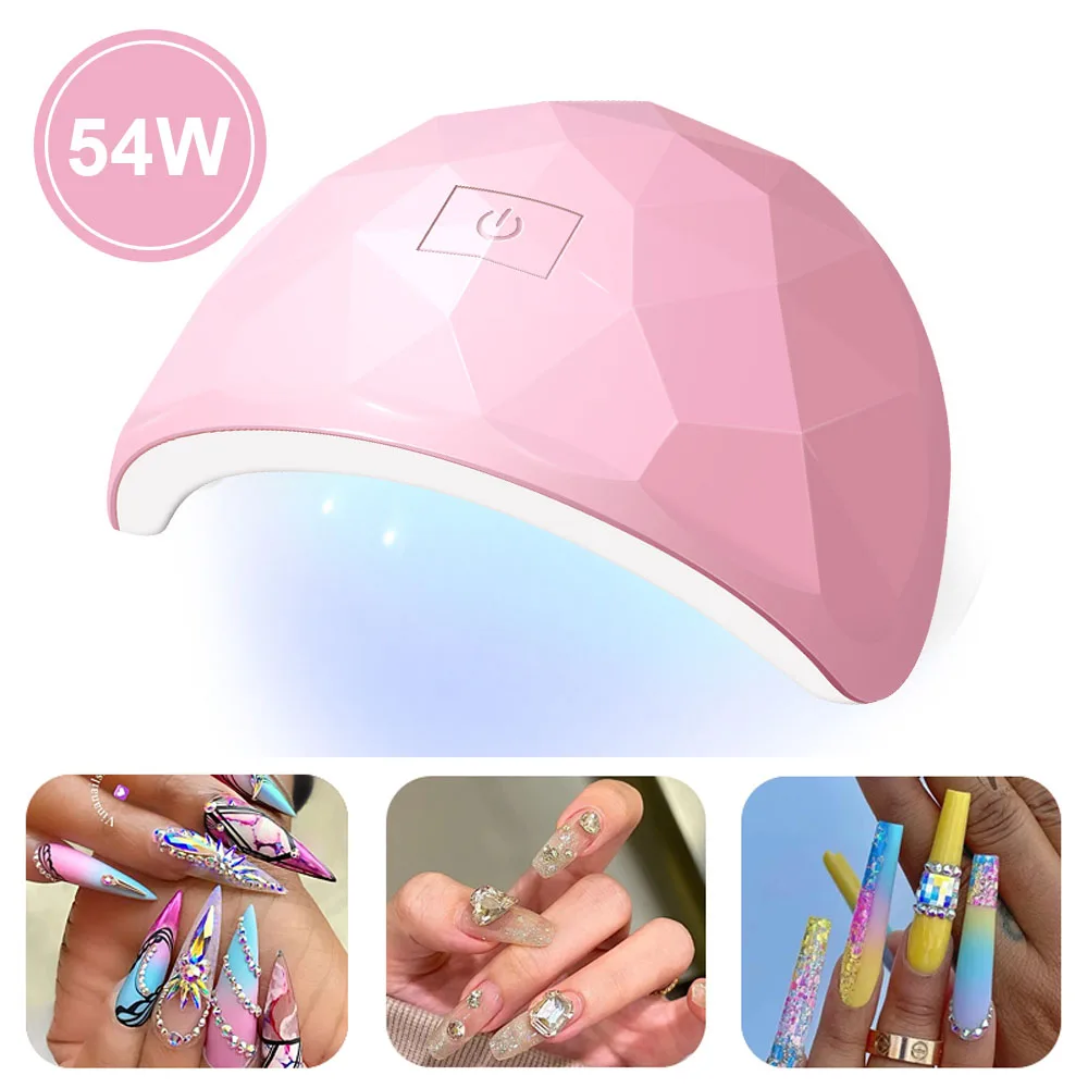 Hot Nail Dryer Machine Portable USB Cable Home Use Nail Lamp For Drying Curing Nails Varnish with 18pcs Beads UV LED Lamp