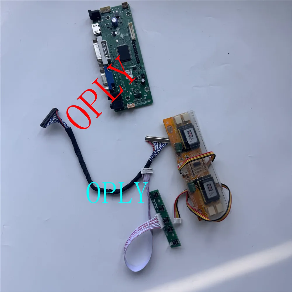 30pin 4CCFL Kit for LM201WE3-TLF5 LM201WE3-TLF8 LM201WE3-TLF2 1680x1050 Controller board HDMI-compatible DVI VGA LCD LED screen