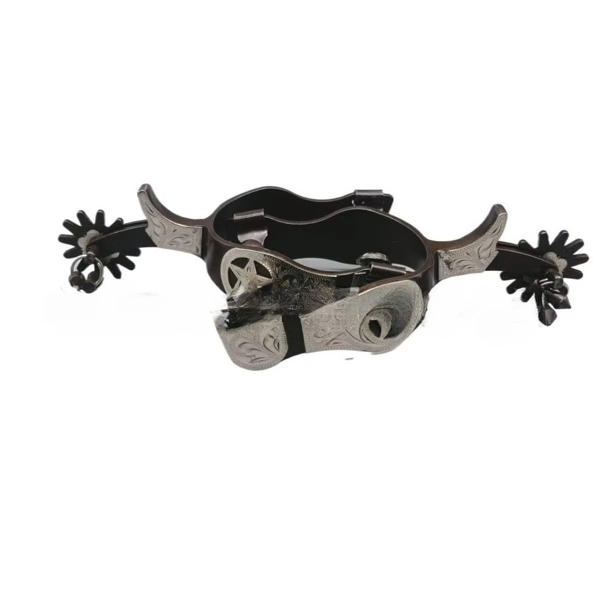 Professional Western Equestrian Supplies Western-style Production Of Riding Equipment, Hand-carved Engraved Spurs