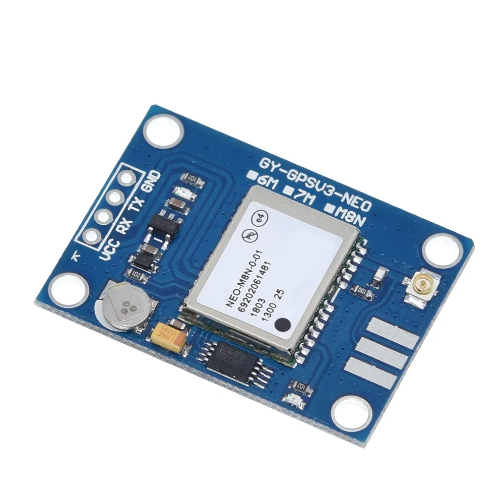 Imagem -03 - Módulo Gps Neo6mv2 com Controle de Voo Antena Grande para Arduino Gy-neo6mv2 Eeprom Mwc Apm2.5 6mv2 Novo