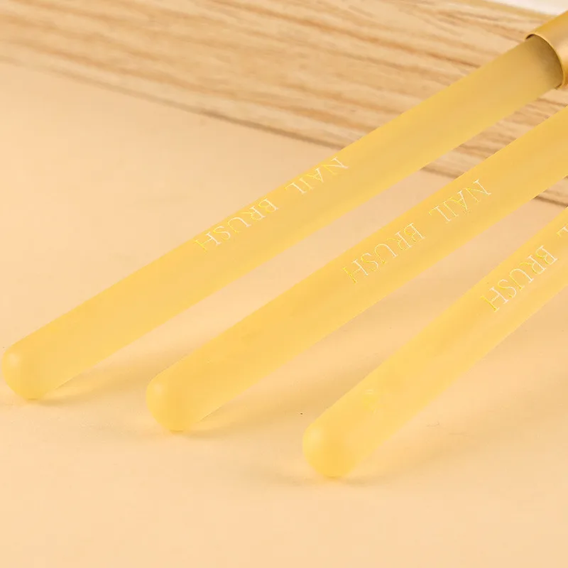 

1/2 шт. Прозрачная ручка-кисть для нейл-арта, большой квадратный/круглый маркер для светотерапии, ручка-хало, ручка для рисования на ногтях