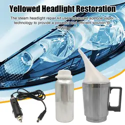 Auto Vapor Headlight Restoration Kit Enhanced Visibility Long Lasting Atomizing Cup Headlight Vapor Renovation Tool